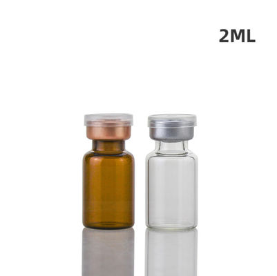 Transparent Medicine Glass Vials 2ml Small Pharmaceutical Bottle