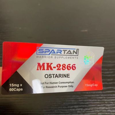 Cold Stamping Steroid Vial Labels 3cm Wide Medication Label Stickers