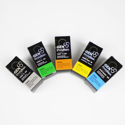 Glossy 3cm Width 300gsm 10ml Vial Boxes For Medical Packaging