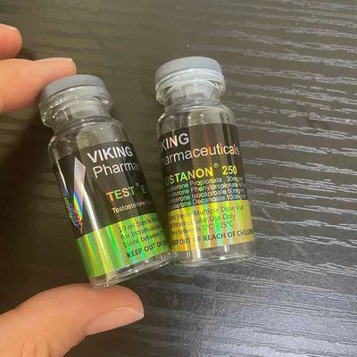 Art Paper CMYK Color Pharmaceutical Steroid Vial Labels ISO Approved