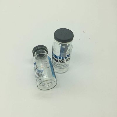 Transparent PVC 65mm Width Steroid Vial Labels With UV Printing