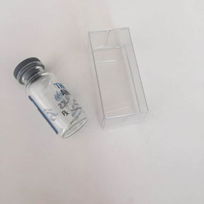 Transparent PVC 65mm Width Steroid Vial Labels With UV Printing