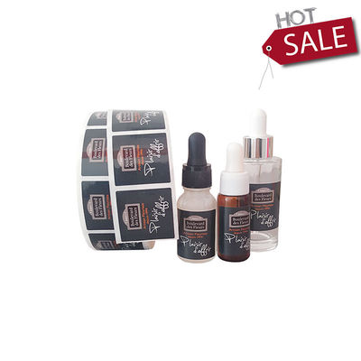 Self Adhesive Oilproof Vinyl Holographic Stickers For 10ml Vial