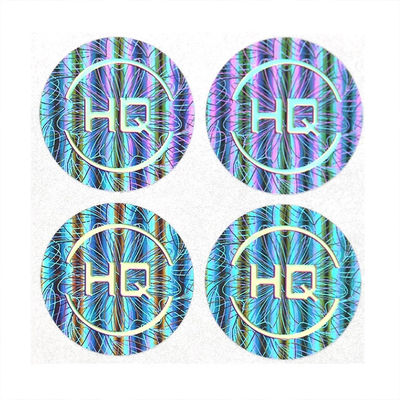 Heat Resistant 3d Holographic Stickers , Offset Printing Hologram Security Stickers