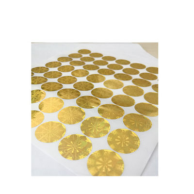 Anti Counterfeit Hologram Vial Label Digital Printing Hologram Vial Label