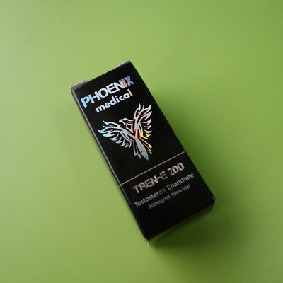 Collapsible Holographic 300g/M2 Printed Cardboard Boxes For 10ml Bottle