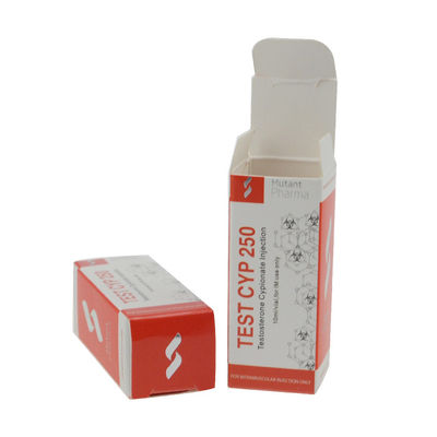 Foldable Cardboard 26mm Length 10ml Vial Boxes Matt Lamination
