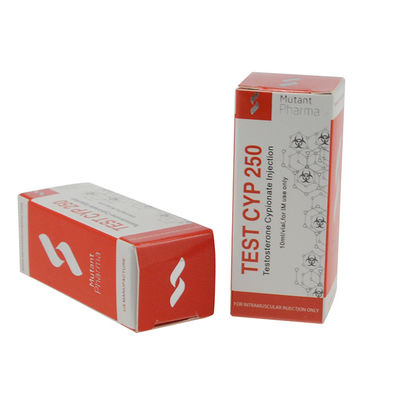 Foldable Cardboard 26mm Length 10ml Vial Boxes Matt Lamination