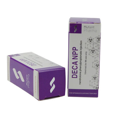 Foldable Cardboard 26mm Length 10ml Vial Boxes Matt Lamination