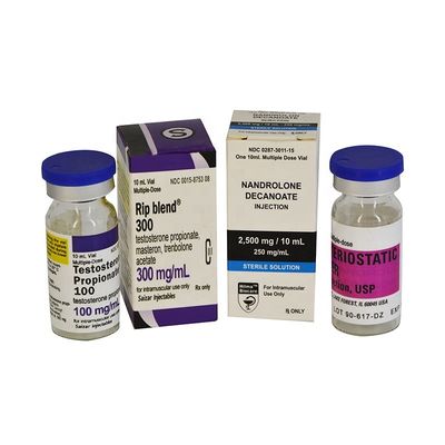 300gsm Waterproof Packing Boxes , CMYK Color Pharmaceutical Packaging Box
