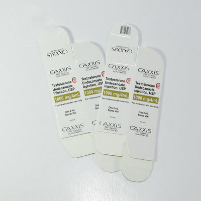 Pantone Color Biodegradable 10ml Vial Boxes For Medicine Packaging