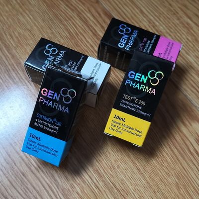 60mm High 300g/M2 Holographic Packaging Boxes For 10ml Bottle