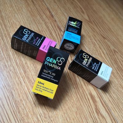 60mm High 300g/M2 Holographic Packaging Boxes For 10ml Bottle
