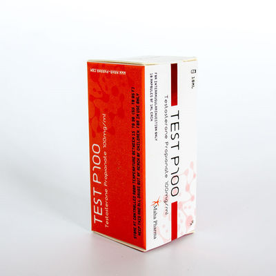 Pharmaceutical Holographic 10ml Vial Boxes 25mm Length For Testosterone Propionate