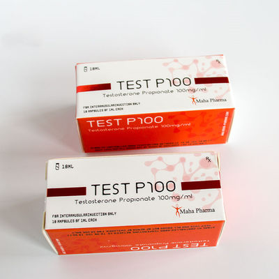 Pharmaceutical Holographic 10ml Vial Boxes 25mm Length For Testosterone Propionate