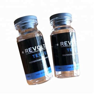 Anti Fake Holographic Vinyl 10ml Vial Labels CMYK Color for Medication