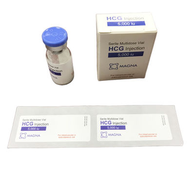 20x48mm Steroid Vial Labels