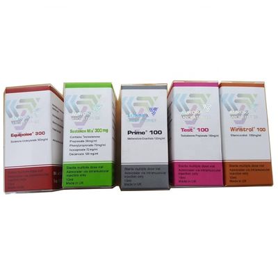 6cm Height Vial Box Packaging , Collapsible Bottle Packaging Boxes