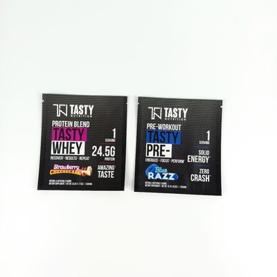 VMPET Ziplock Aluminium Foil Bag 6x9cm Tea Powder Packing Pouch