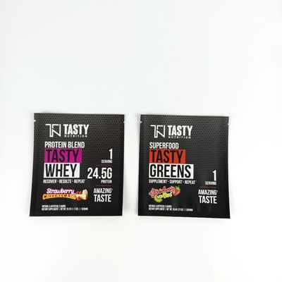 VMPET Ziplock Aluminium Foil Bag 6x9cm Tea Powder Packing Pouch