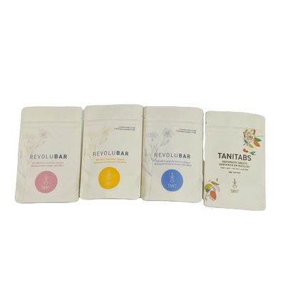 PE Ziplock Aluminium Foil Bag , Biodegradable Food Grade Packaging Bag