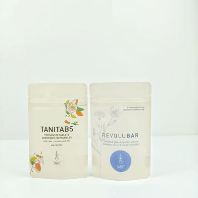 PE Ziplock Aluminium Foil Bag , Biodegradable Food Grade Packaging Bag