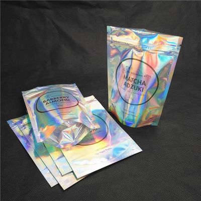 Offset Printing Resealable Ziplock Aluminium Foil Bag For Food Packaging