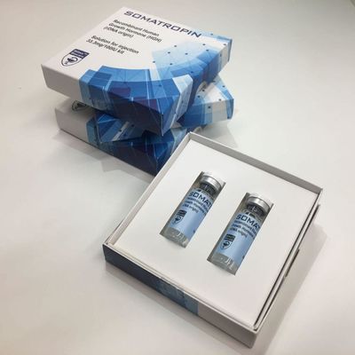 4cm Width Pharmaceutical Packaging Box , 400gsm Foldable Cardboard Box