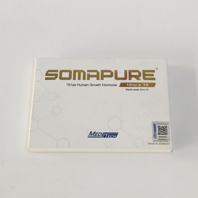 Silver Holographic 6cm Long White Cardboard Packaging Boxes UV Printed
