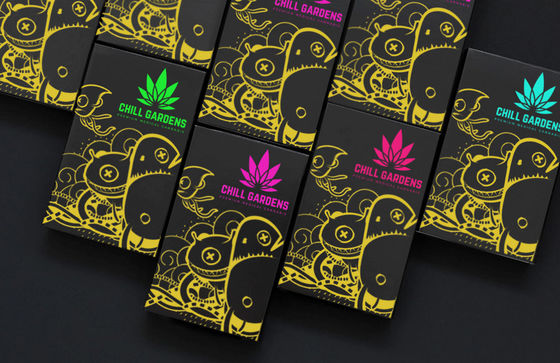 Waterproof 350gsm Cardboard Pharmaceutical Packaging Box For 30ml Bottle