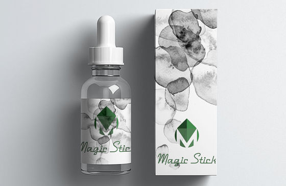Waterproof 350gsm Cardboard Pharmaceutical Packaging Box For 30ml Bottle