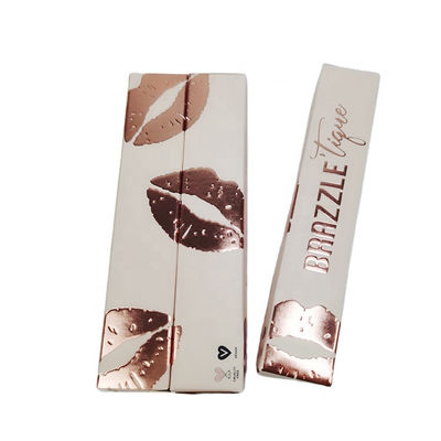 300g/M2 Cosmetic Paper Box , Matt Lamination Lipstick Paper Box