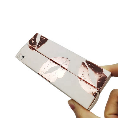 300g/M2 Cosmetic Paper Box , Matt Lamination Lipstick Paper Box