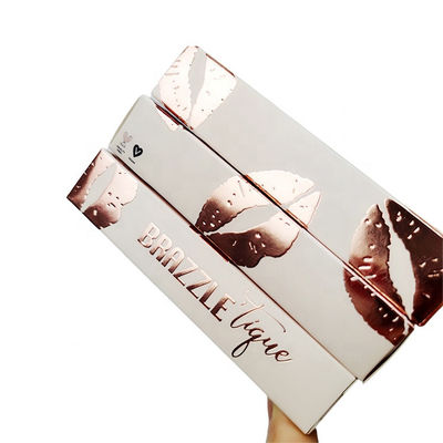 300g/M2 Cosmetic Paper Box , Matt Lamination Lipstick Paper Box