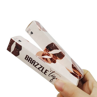 300g/M2 Cosmetic Paper Box , Matt Lamination Lipstick Paper Box