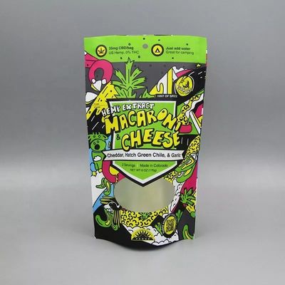 PET Aluminium Foil Zip Lock Bag Child Proof Printed Aluminium Foil Pouch