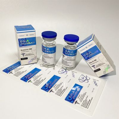 Pharmaceutical Test Cypionate 250mg Hologram 10ml Vial Labels
