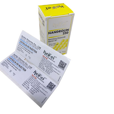 CMYK Printing Self Adhesive Polyester Labels For 10ml Vial