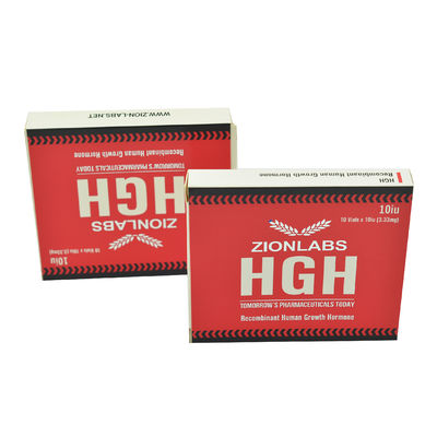 Human Growth Hormone 2 3 10ml Vial Boxes With Match Labels And Plastic Tray