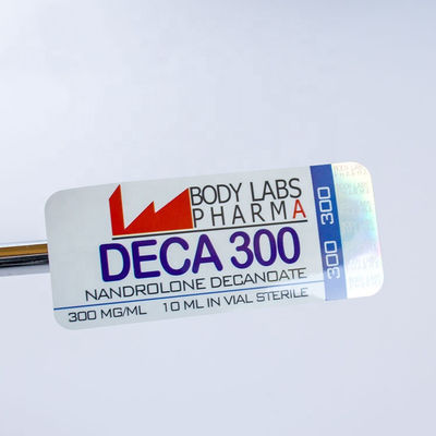 Waterproof Hologram Steroids Injection 10ml Vial Labels