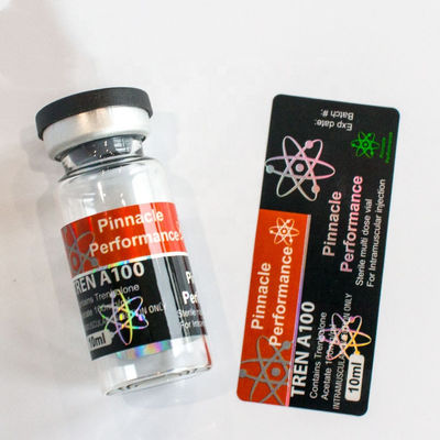 Waterproof Hologram Steroids Injection 10ml Vial Labels
