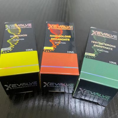DNA 10ml 20ml 30ml Vial Hologram Packaging Box For Testosterone Enanthate