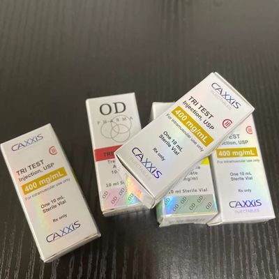 CAXXIS Pharmaceutical Laser Cardboard 325gsm Hologram 10ml Bottle Boxes
